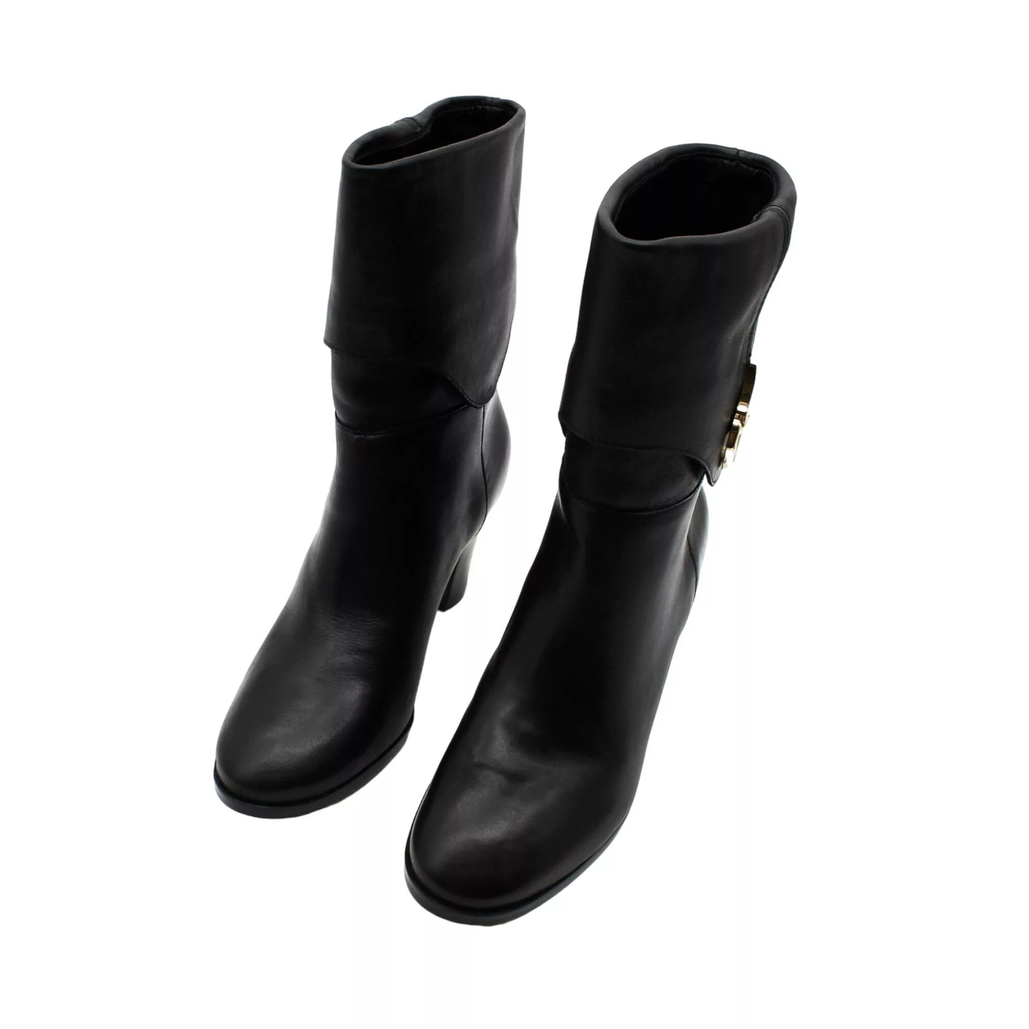 Other Boots Other Arezzo Womans Heeled Boots- Black