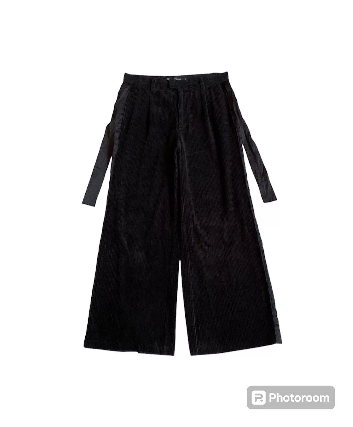 Undercover Casual Pants Undercover Corduroy Pants Black Streetwear