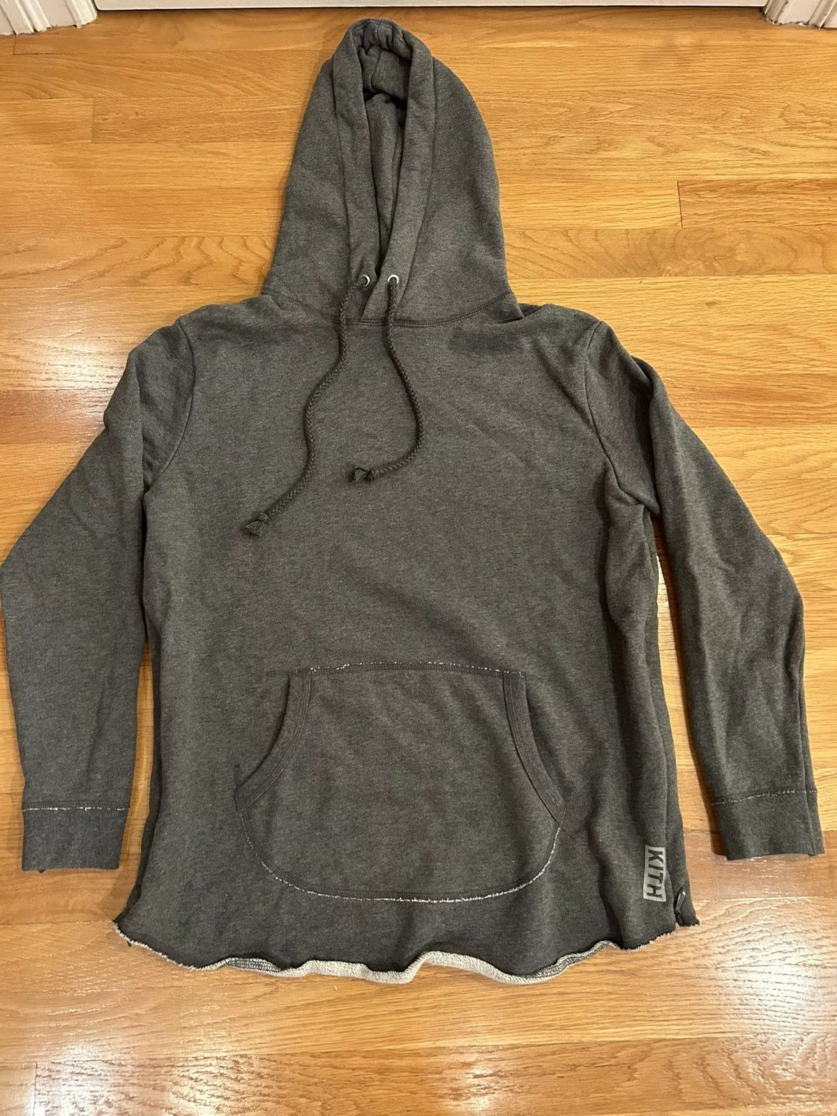 Kith Sweatshirts Hoodies Kith Classics reverse weave hoodie Gray