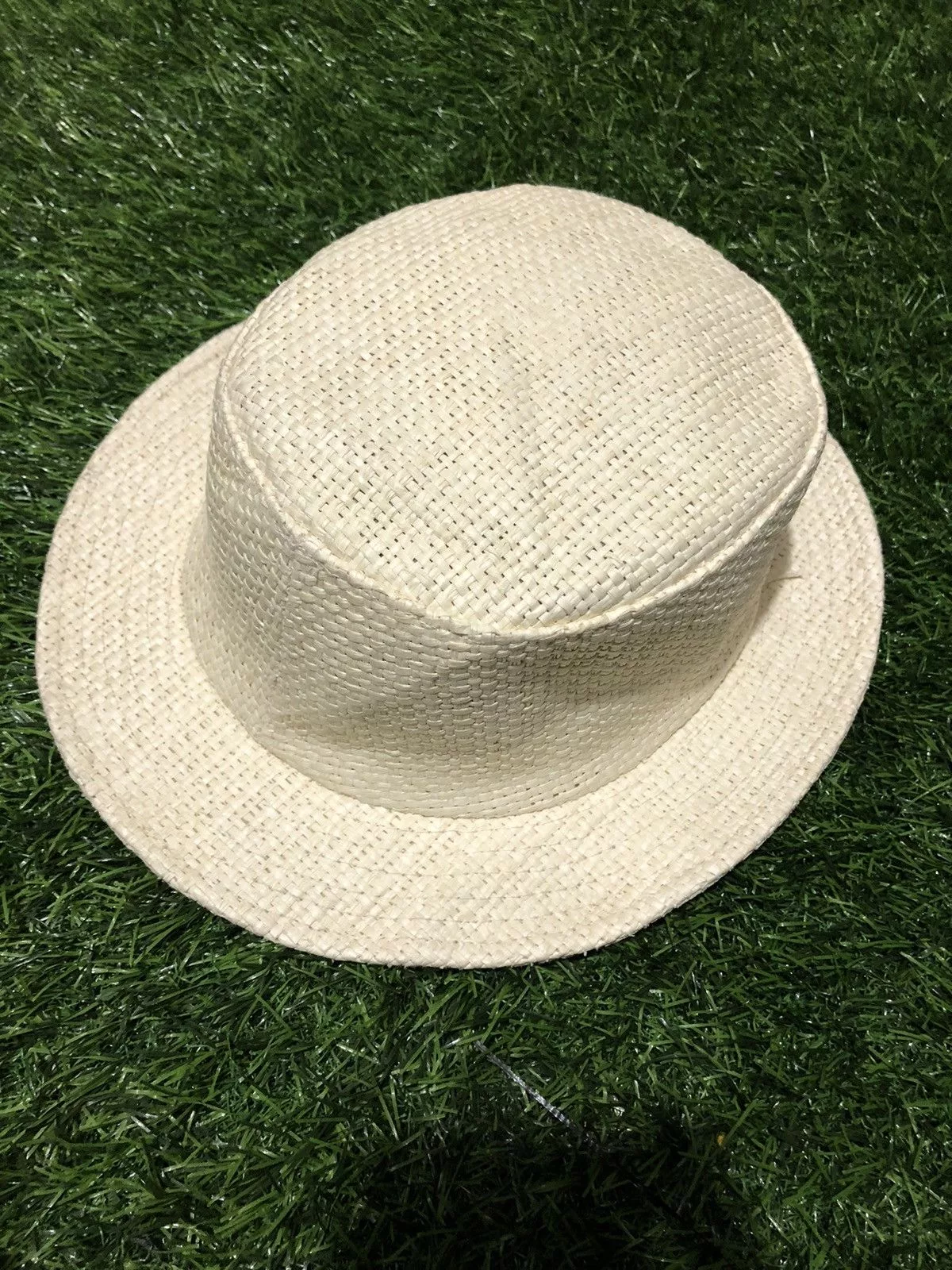 Vintage Hats Vintage STRAW HATS x VTG White