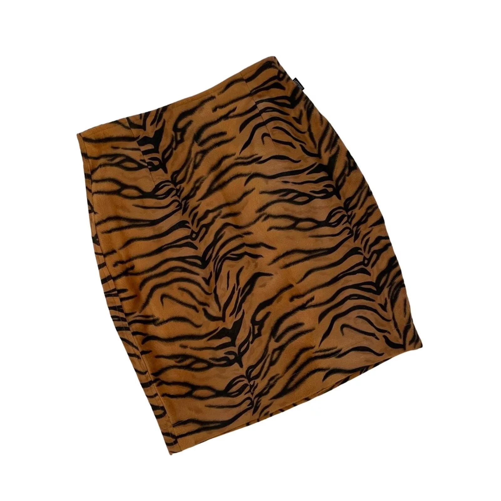 Moschino Mini Skirts 🔥 VINTAGE tiger moschino mini skirt Brown