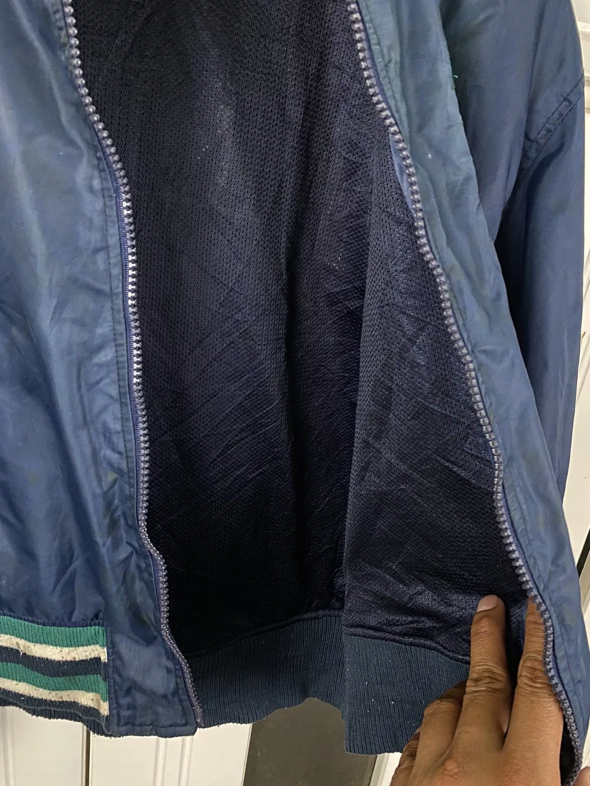 MLB Bombers MLB × Vintage Vintage MLB Bomber Jacket Mariners Blue