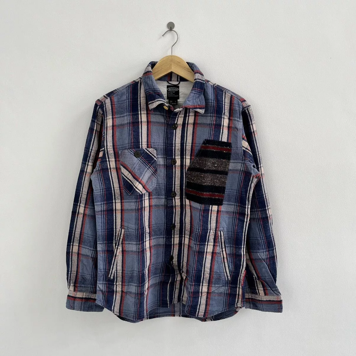 Manastash Shirts Button Ups Manastash Flannel Blue