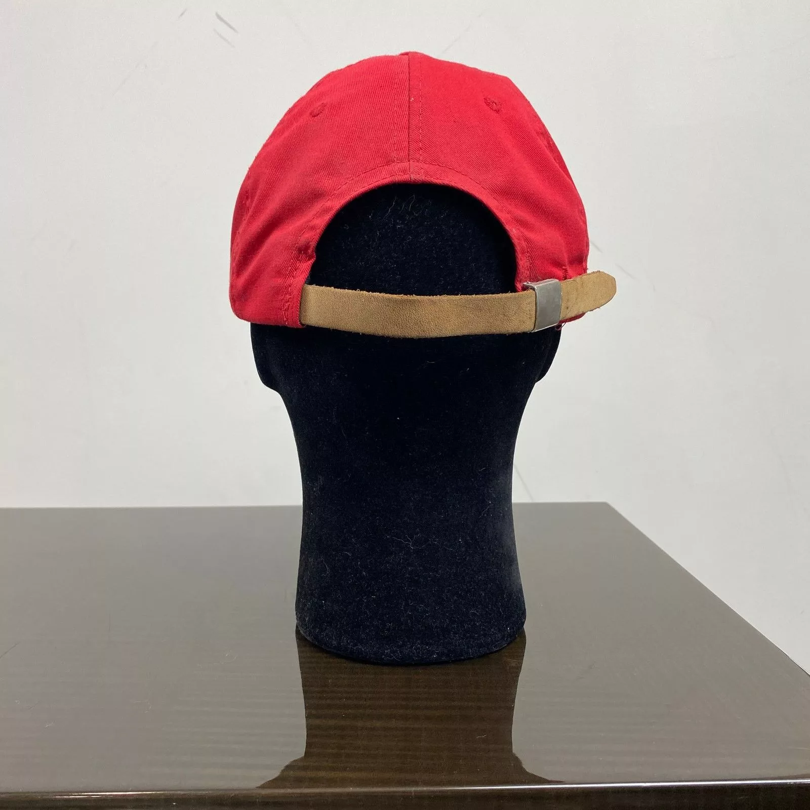 Topo Designs Hats Topo Designs Ranger Hat Leather Strap Adjustable Red
