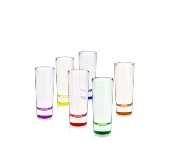 2 oz Shot Glass Shooters S/6