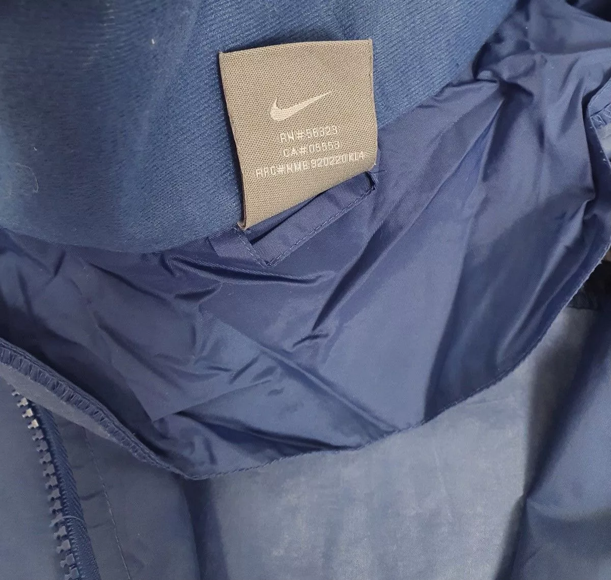 Nike Light Jackets Nike × Vintage Vintage Nike Light Jacket Blue