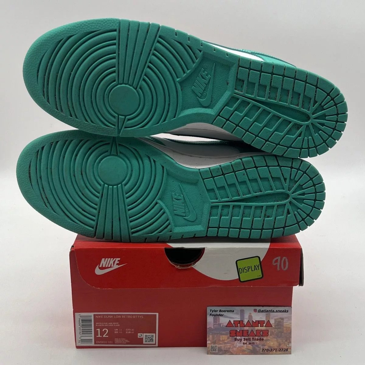 Nike Low Top Sneakers Nike dunk low clear Jade Black
