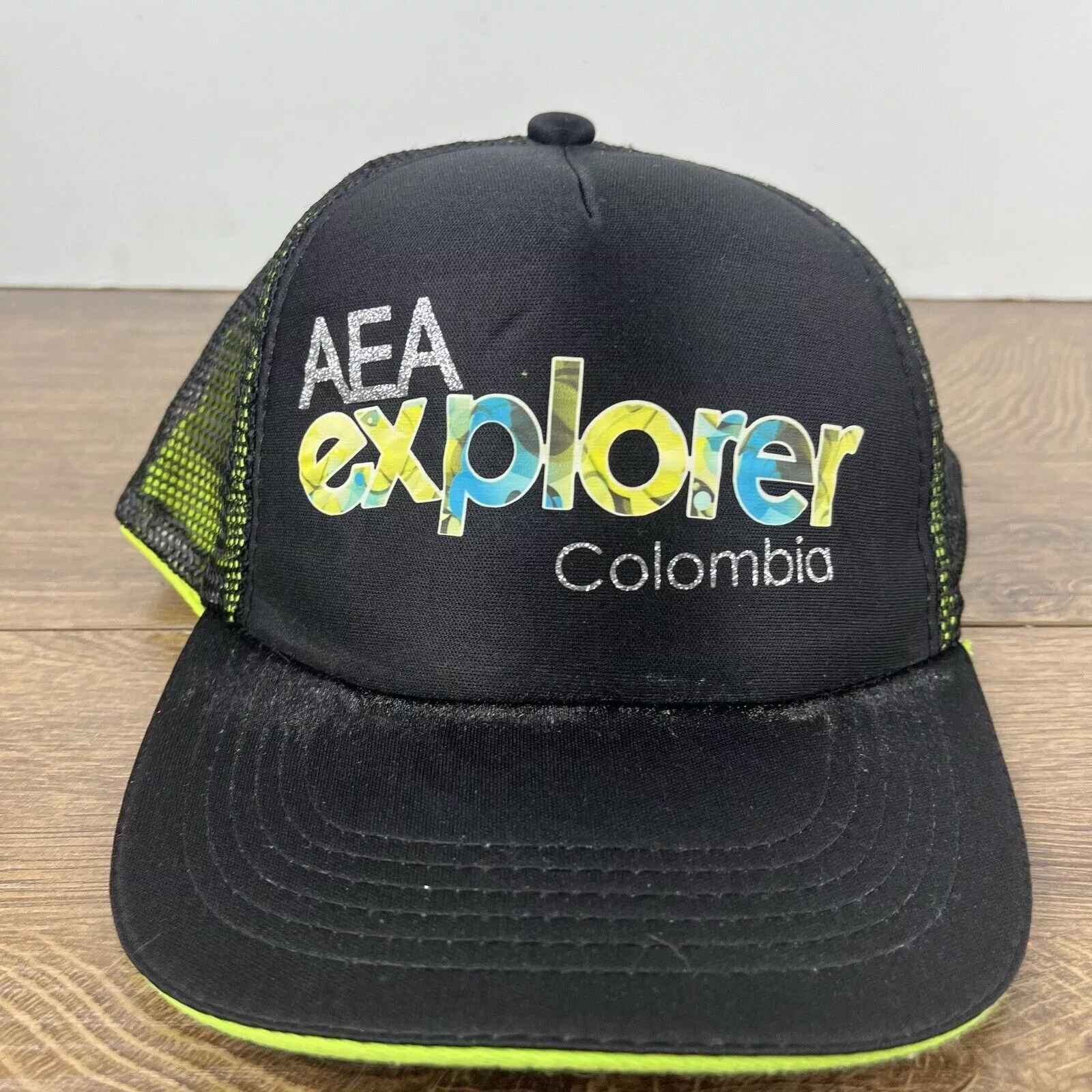 Columbia Hats AEA Explorer Columbia Hat Snapback Hat Black Hat Adjustable