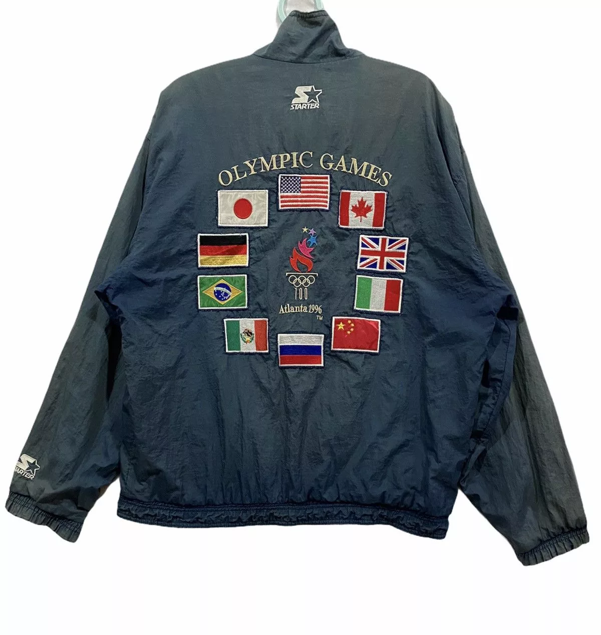 Starter Light Jackets Starter × USA Olympics × Vintage Olympic Games Collection by Starter Patches Nylon Jacket Multi