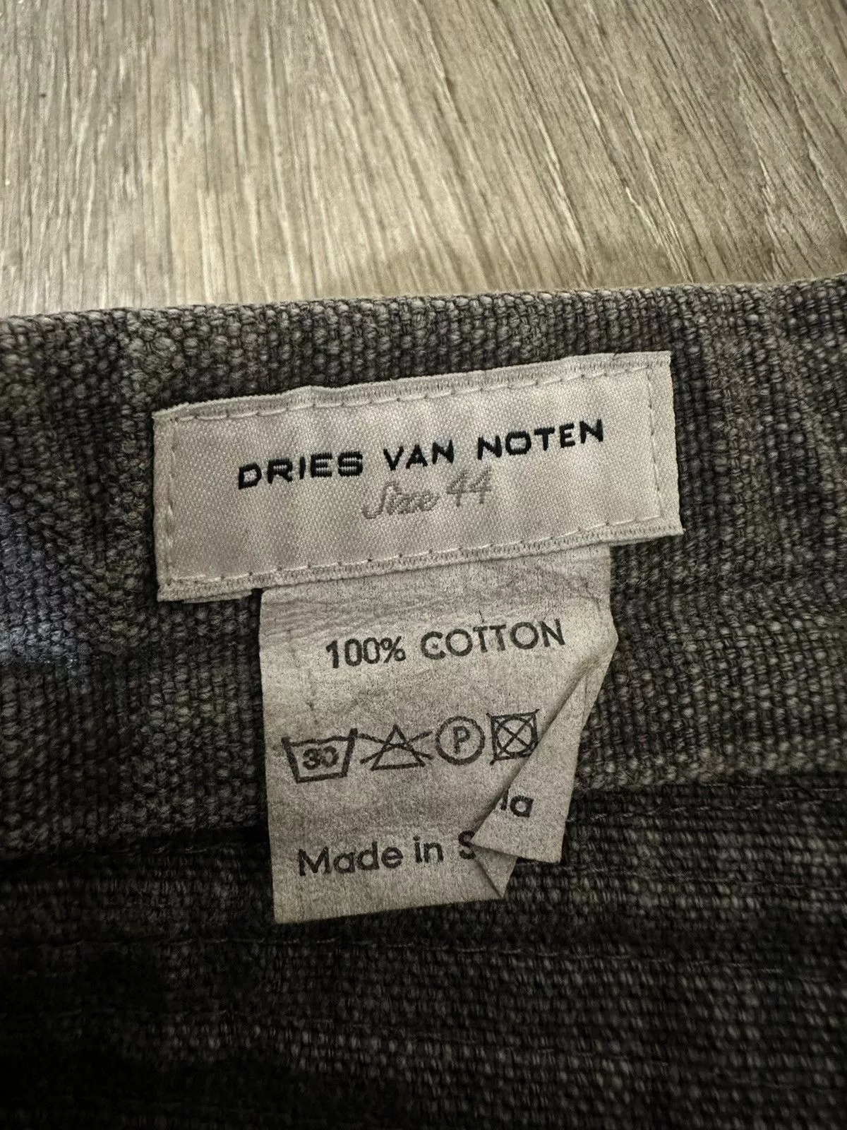 Dries Van Noten Casual Pants DRIES VAN NOTEN Gray