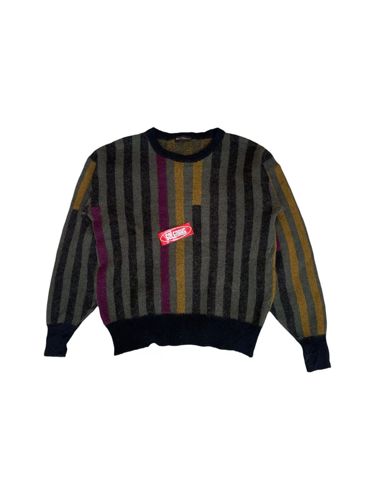 Japanese Brand Sweatshirts Japanese Brand × Mr. Junko × Vintage Vintage mr junko japan designer mohair sweatshirt Multi