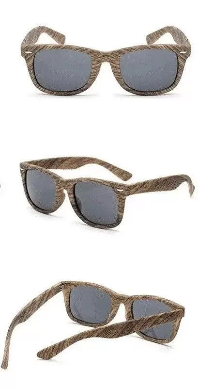 Electric Visual Sunglasses Electric Visual × Vintage Retro Bamboo Sunglasses Multi Streetwear