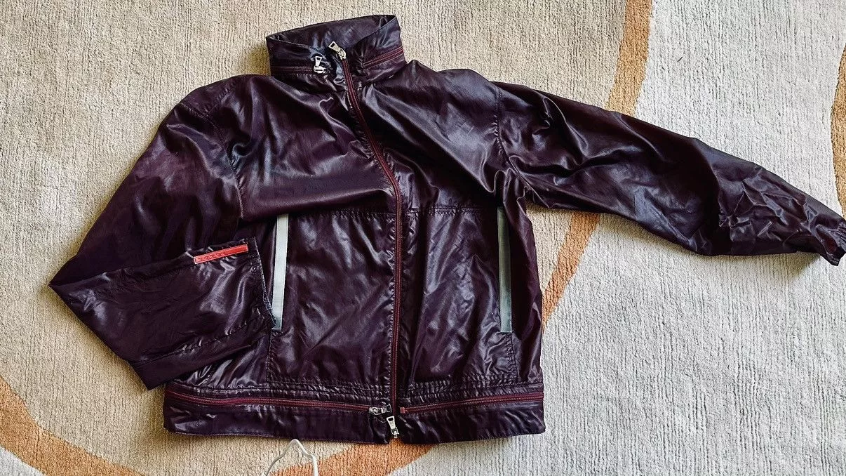 Prada Light Jackets Prada Sport Red