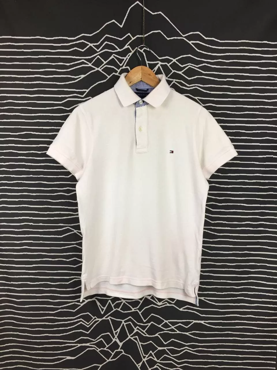 Tommy Hilfiger Polos Tommy Hilfiger × Vintage Tommy Hilfiger Embroidered Logo Basic Polo Tee Pink