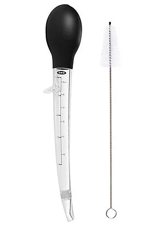 Angled Baster With Cleaning Brush