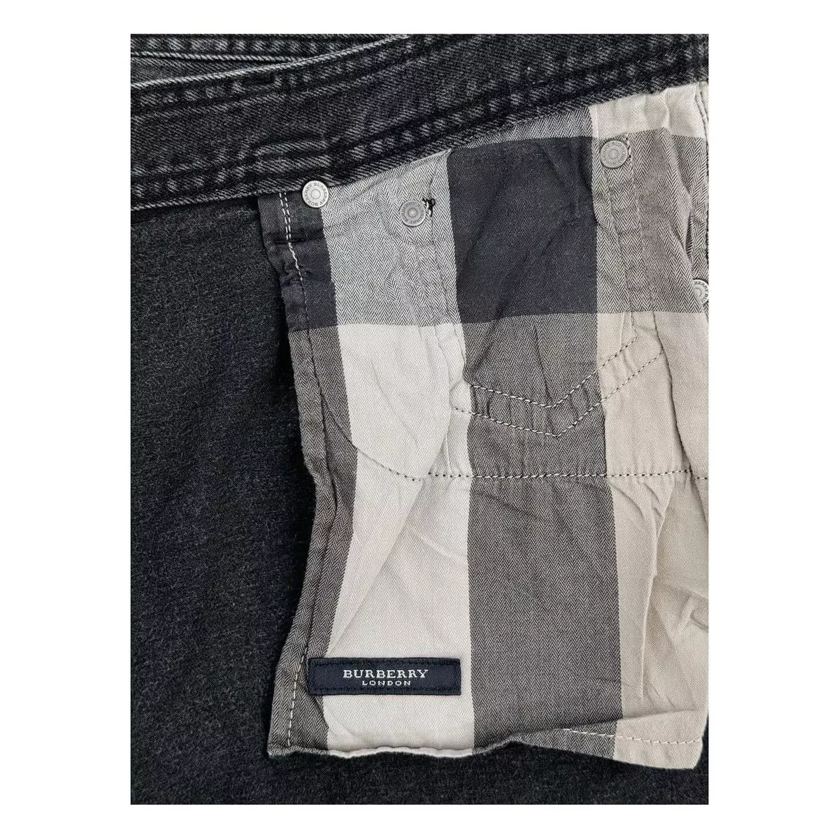 Burberry Denim Burberry Black Denim Pants