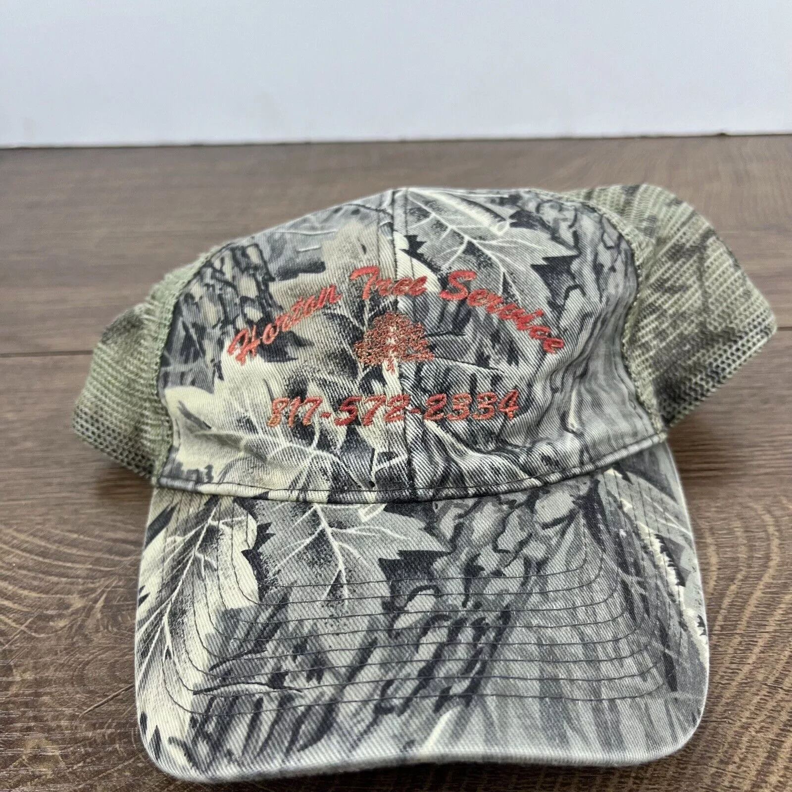 Other Hats Other Horton Tree Service Hat Adjustable Hat Camo Adjustable Hat G Green
