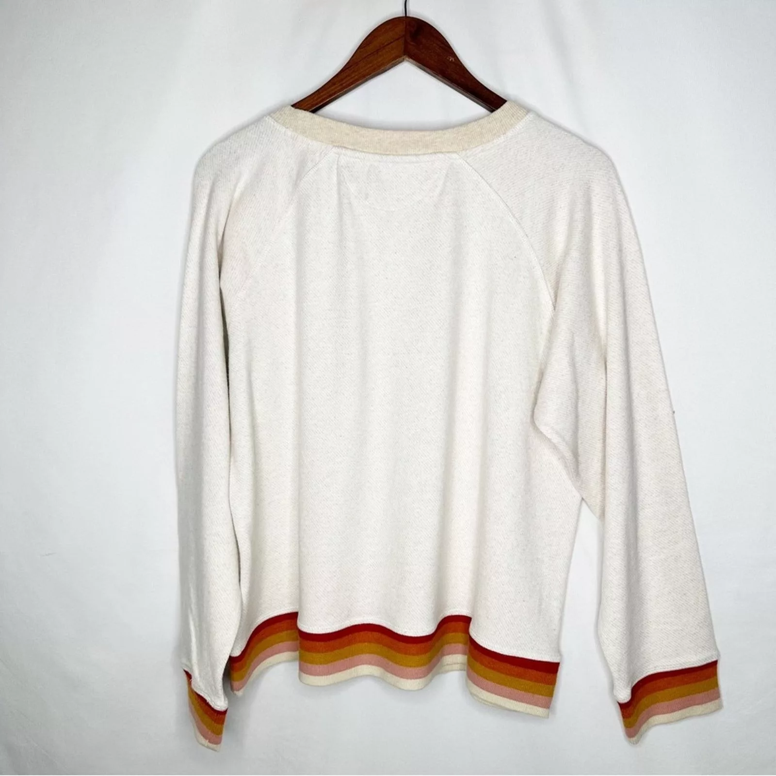 Faherty Blouses FAHERTY Legend Sweater Crew Off White NWT in XL