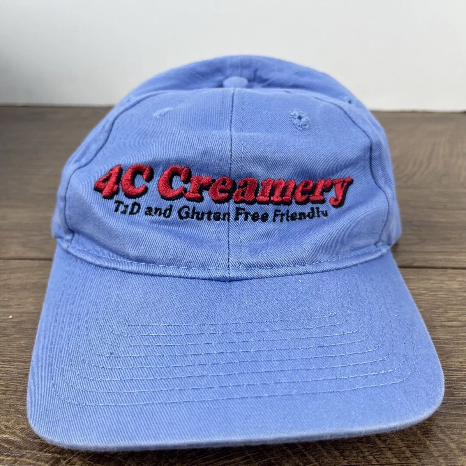 Other Hats Other 4C Creamery Hat Blue Adjustable Hat Blue Adult Size Hat