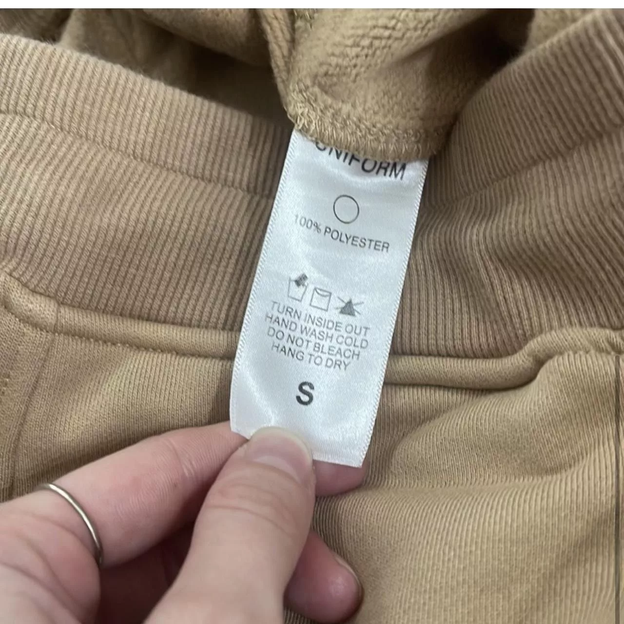 Uniform Studios Sweatpants Joggers NWOT Uniform Studios Sweatpants Beige