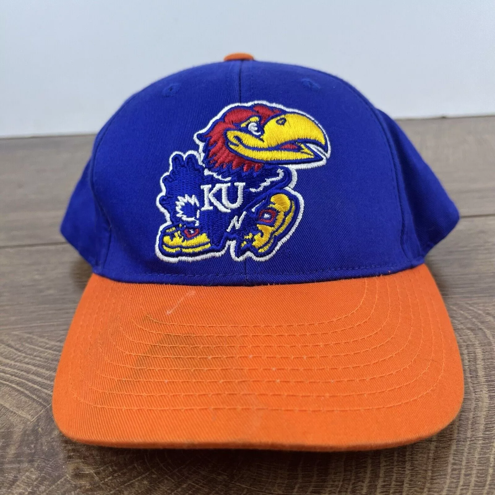 Other Hats Other Kansas Jayhawks Hat KU Jayhawks Blue Cap Adjustable Blue Adu