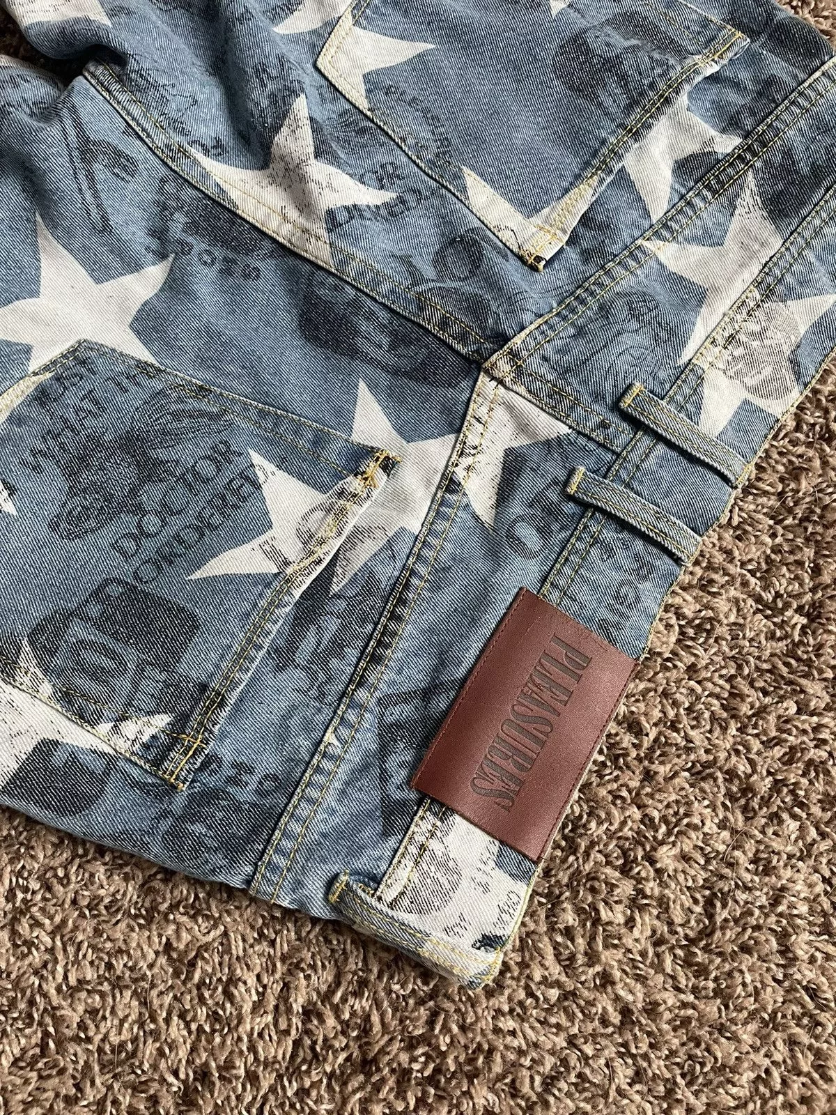 Pleasures Denim Pleasures Star Denim Blue