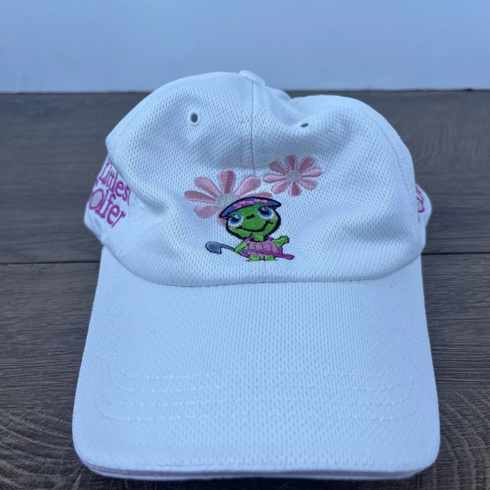 Other Hats Other Little Golfer Hat The Littliest Golfer White Adjustable Hat