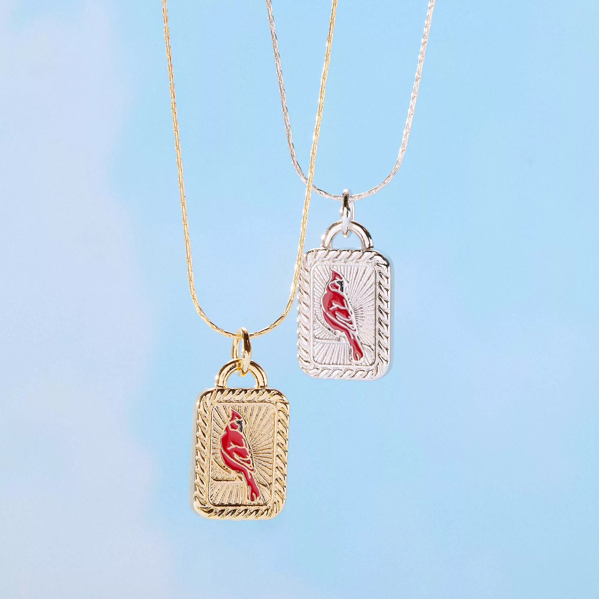 Red Cardinal Expandable Necklace