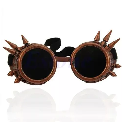 Electric Visual Glasses Electric Visual × Vintage Vintage Steampunk Google Multi Streetwear