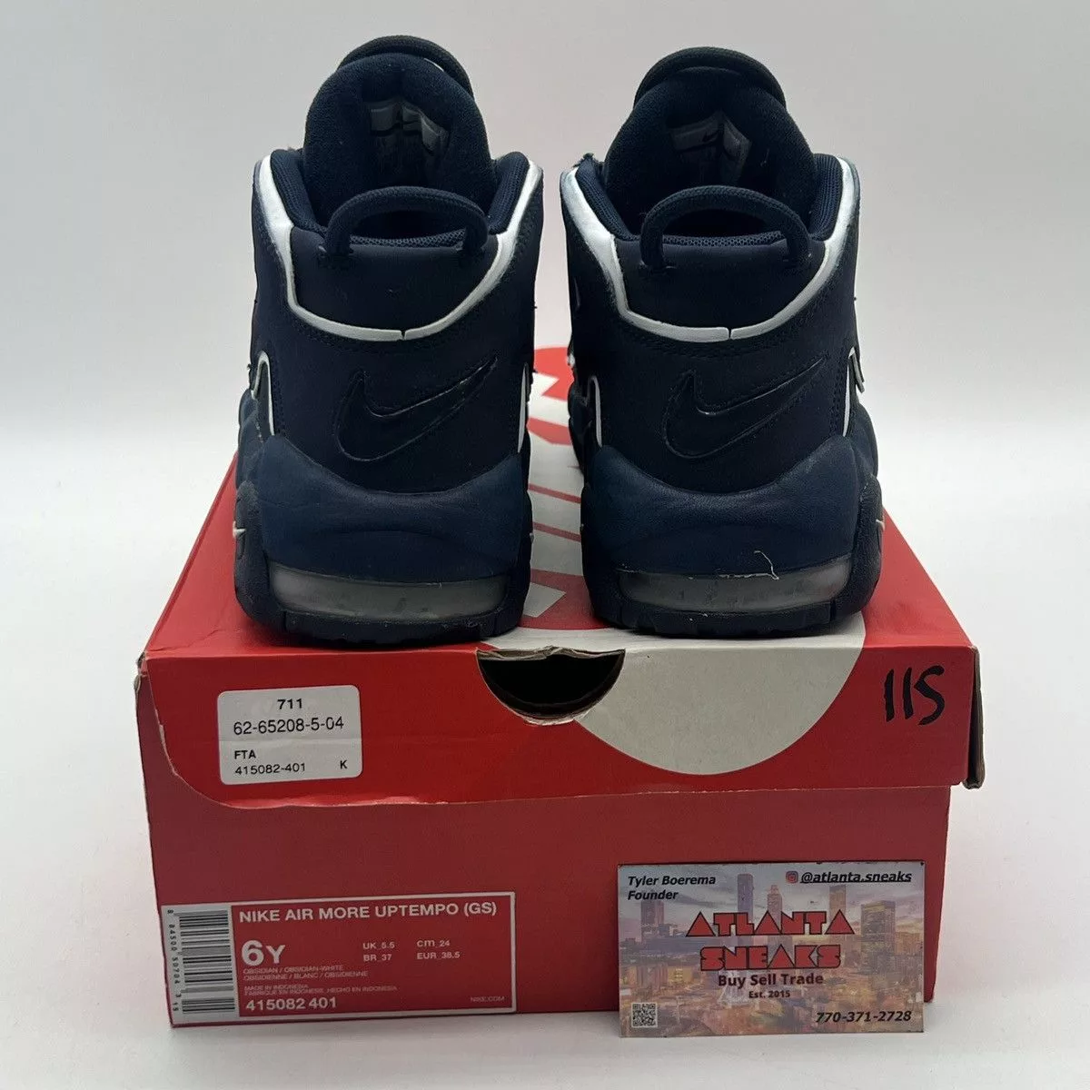 Nike Hi Top Sneakers Nike 415082-401 Blue