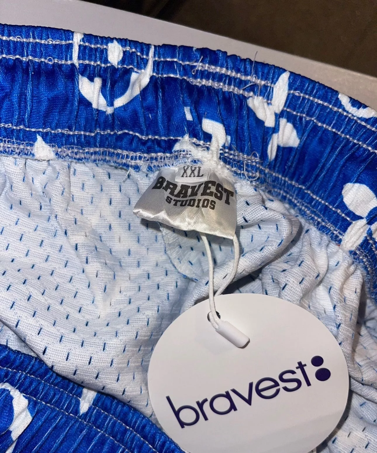 Bravest Studios Shorts Bravest Studios ‘Blue/ NY / LV’ Shorts || Size (XXL)