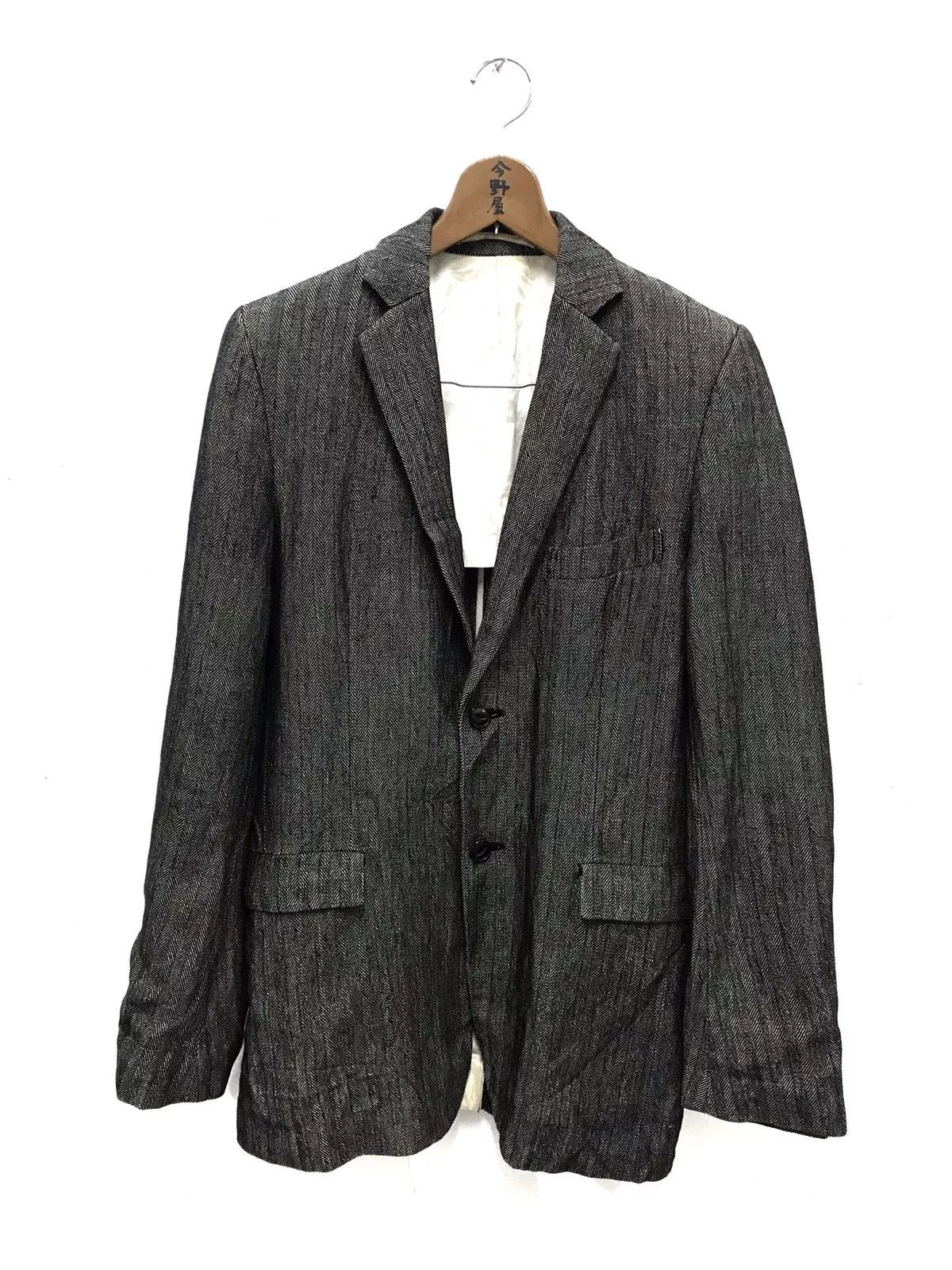Attachment Light Jackets Attachment × Kazuyuki Kumagai Attachment Attachment Kayuzuki Kumagai archive blazer coat Brown Avant-Garde