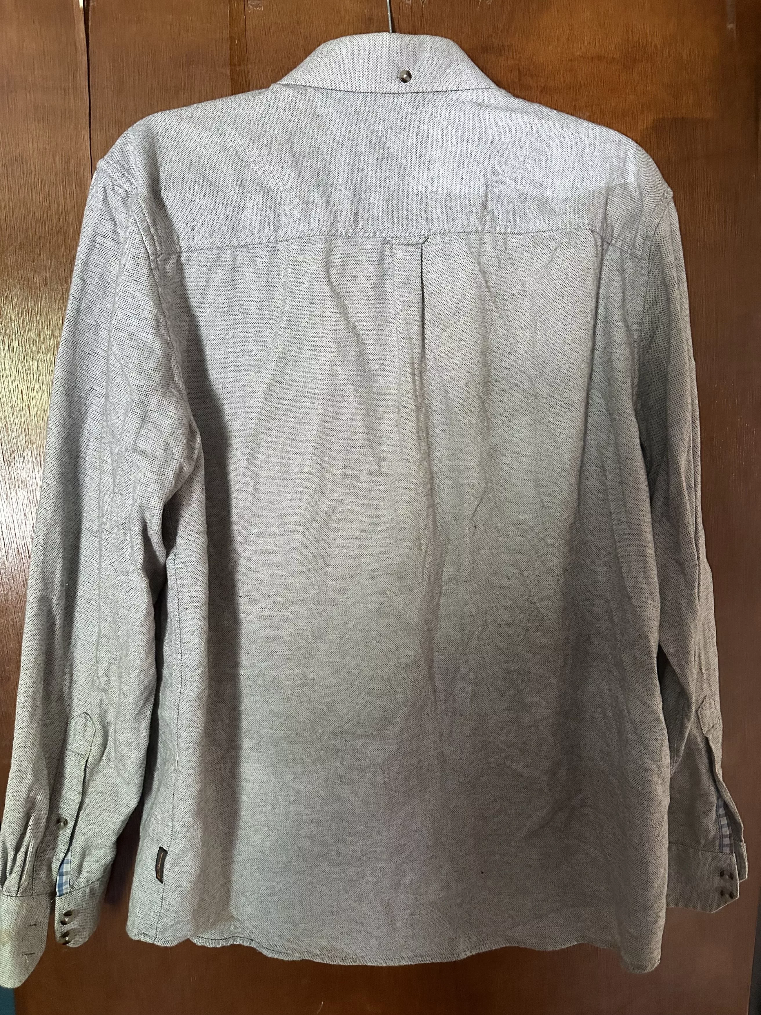 Ben Sherman Shirts Button Ups Ben Sherman Flannel button up Gray