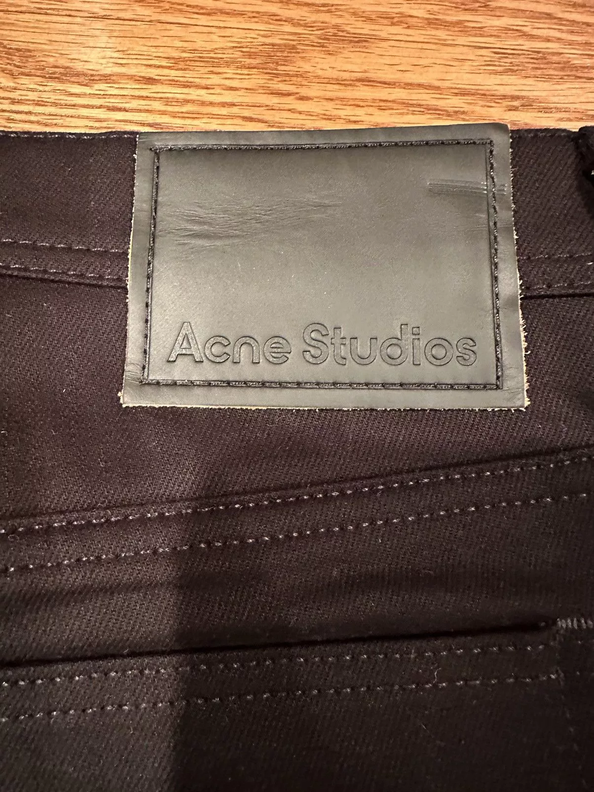 Acne Studios Denim Acne Studios Black Jeans