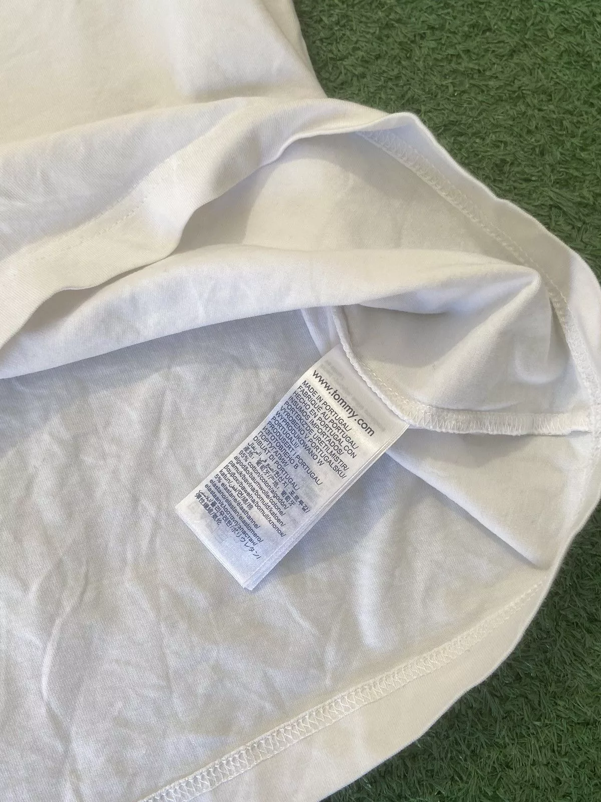 Tommy Hilfiger Short Sleeve T Shirts Tommy hilfiger tshirt White