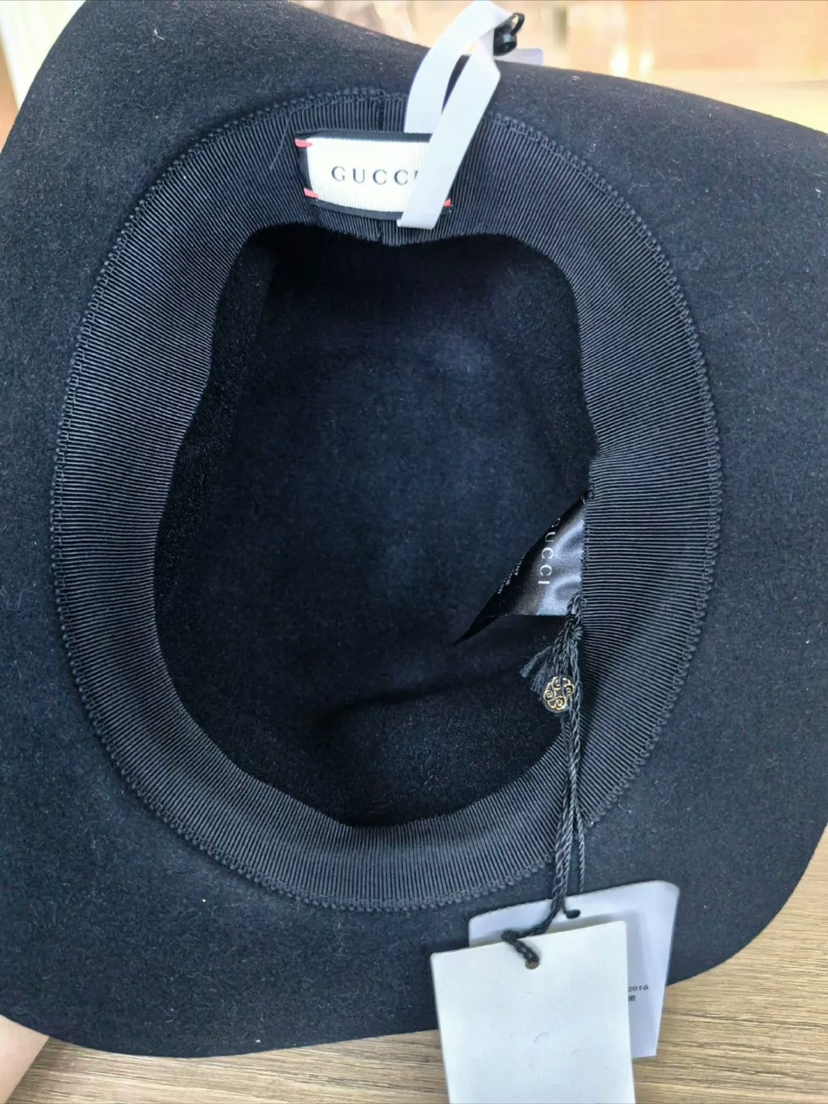 Gucci Hats Gucci runway black wool hat