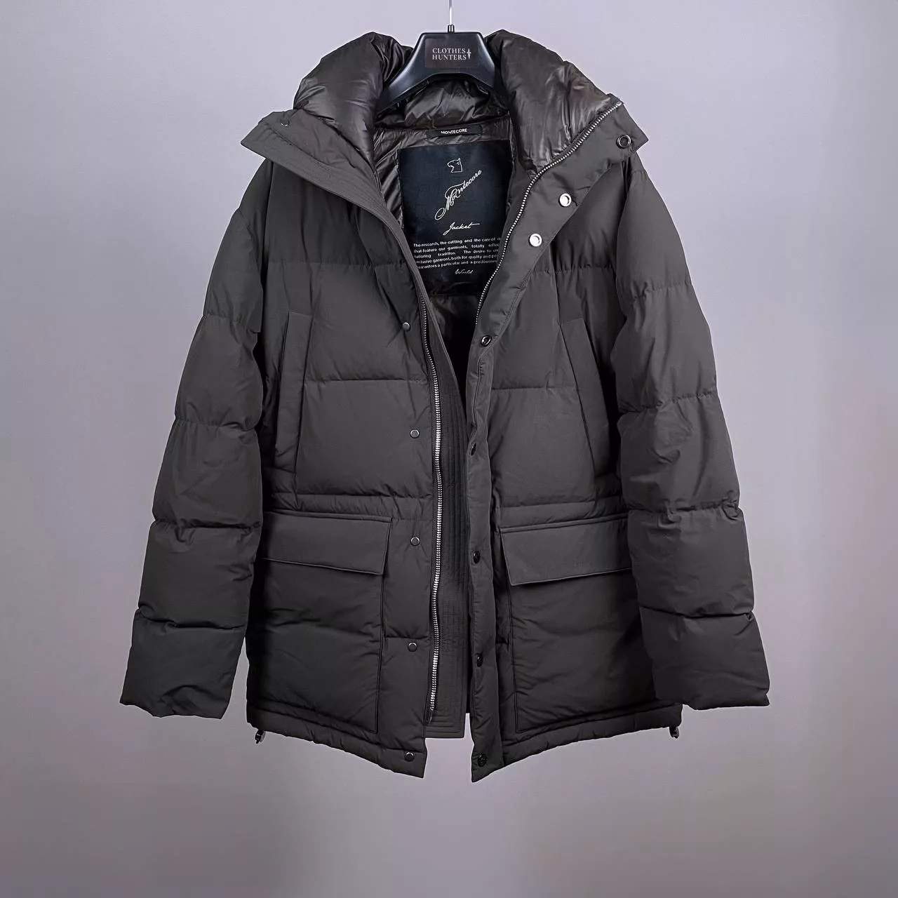 Montecore Light Jackets Montecore Puffer Jacket Gray