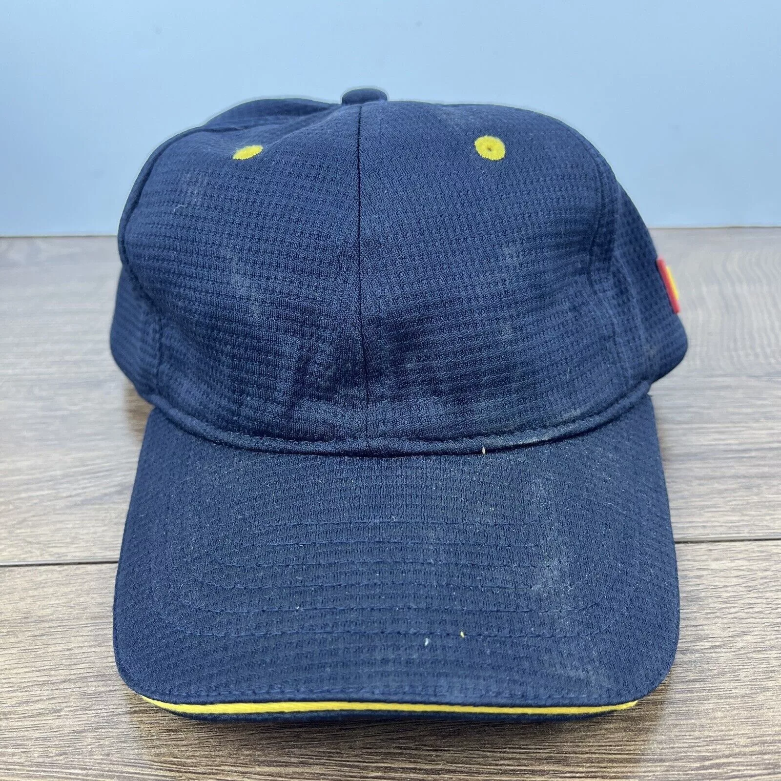 Other Hats Other McDonalds Hat McDonalds Blue Hat Adjustable Adult Size Hat B Black