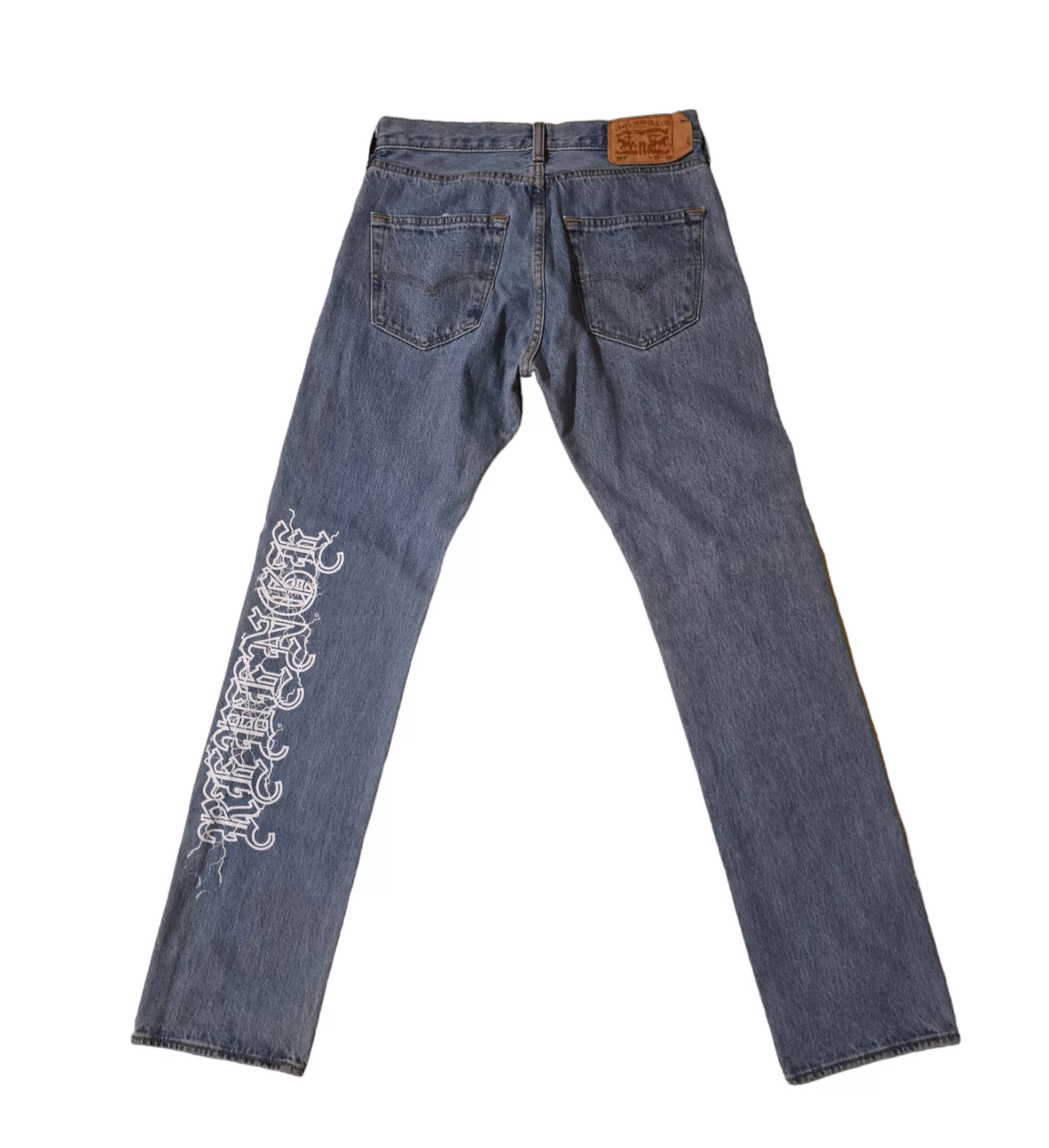 Levi's Denim Levi's × Revenge Revenge Skeleton Denim Jeans Blue