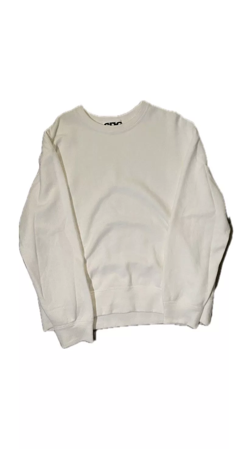 Comme des Garcons Sweatshirts Hoodies Comme des Garcons Comme Des Garçons White Sweatshirt