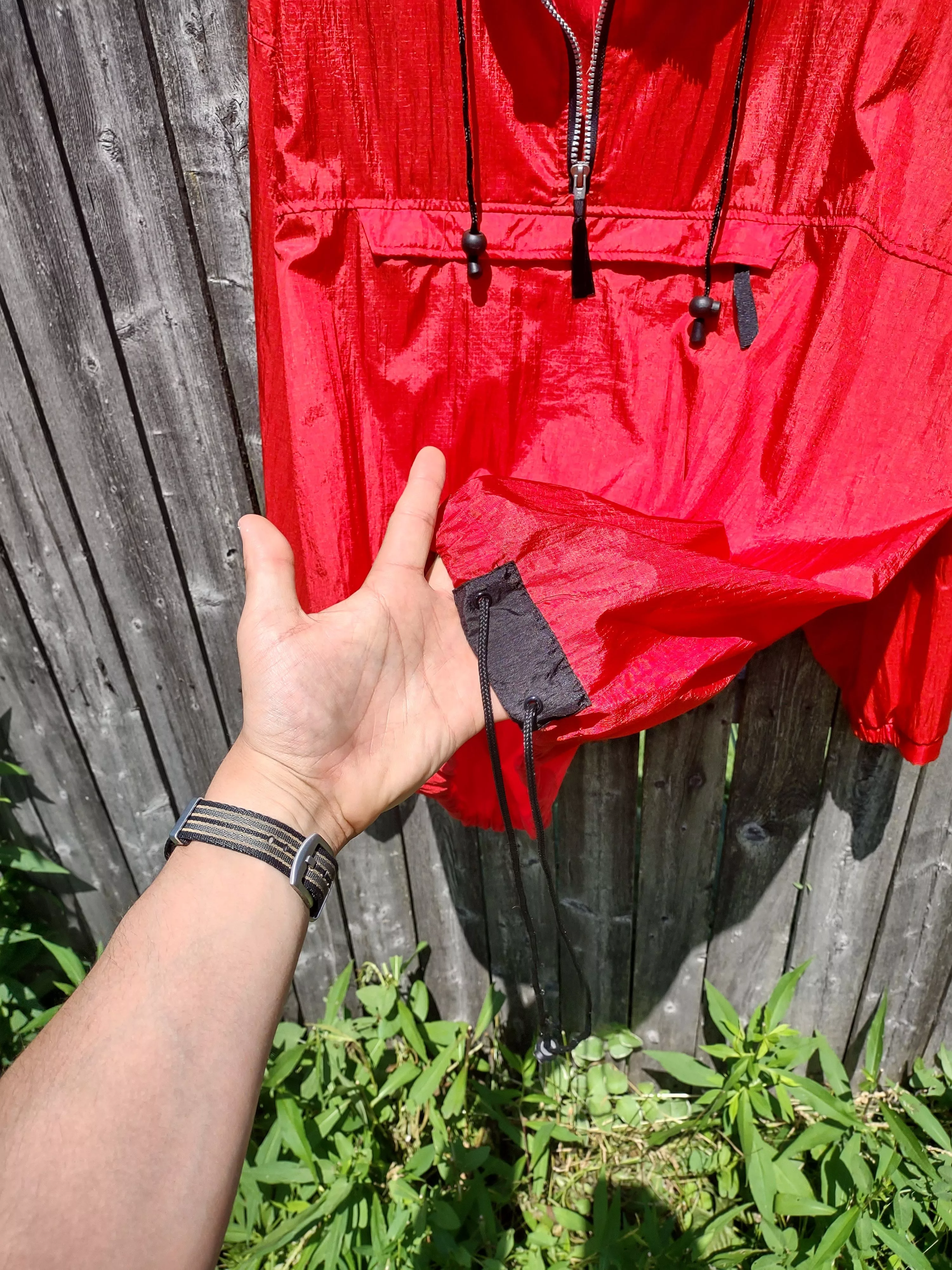 Marlboro Unlimited Light Jackets Marlboro Unlimited × Vintage Vintage Packable Marlboro Anorak Red
