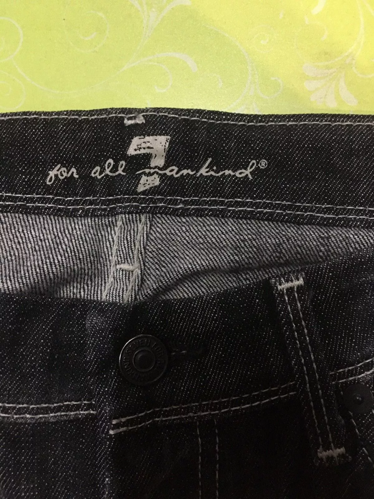 7 For All Mankind Denim 7 for all mankind Black