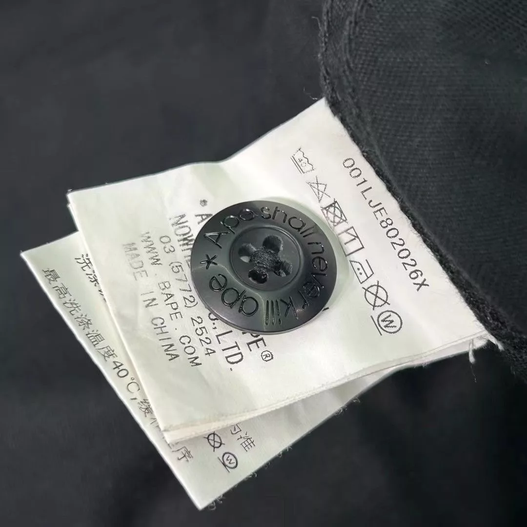 Bape Jackets Bape SHARK HOODIE JACKET Black