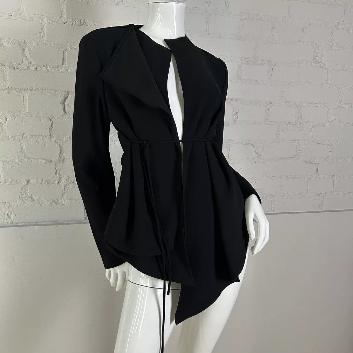 Vintage Jackets Vintage asymmetric jacket Black Avant-Garde