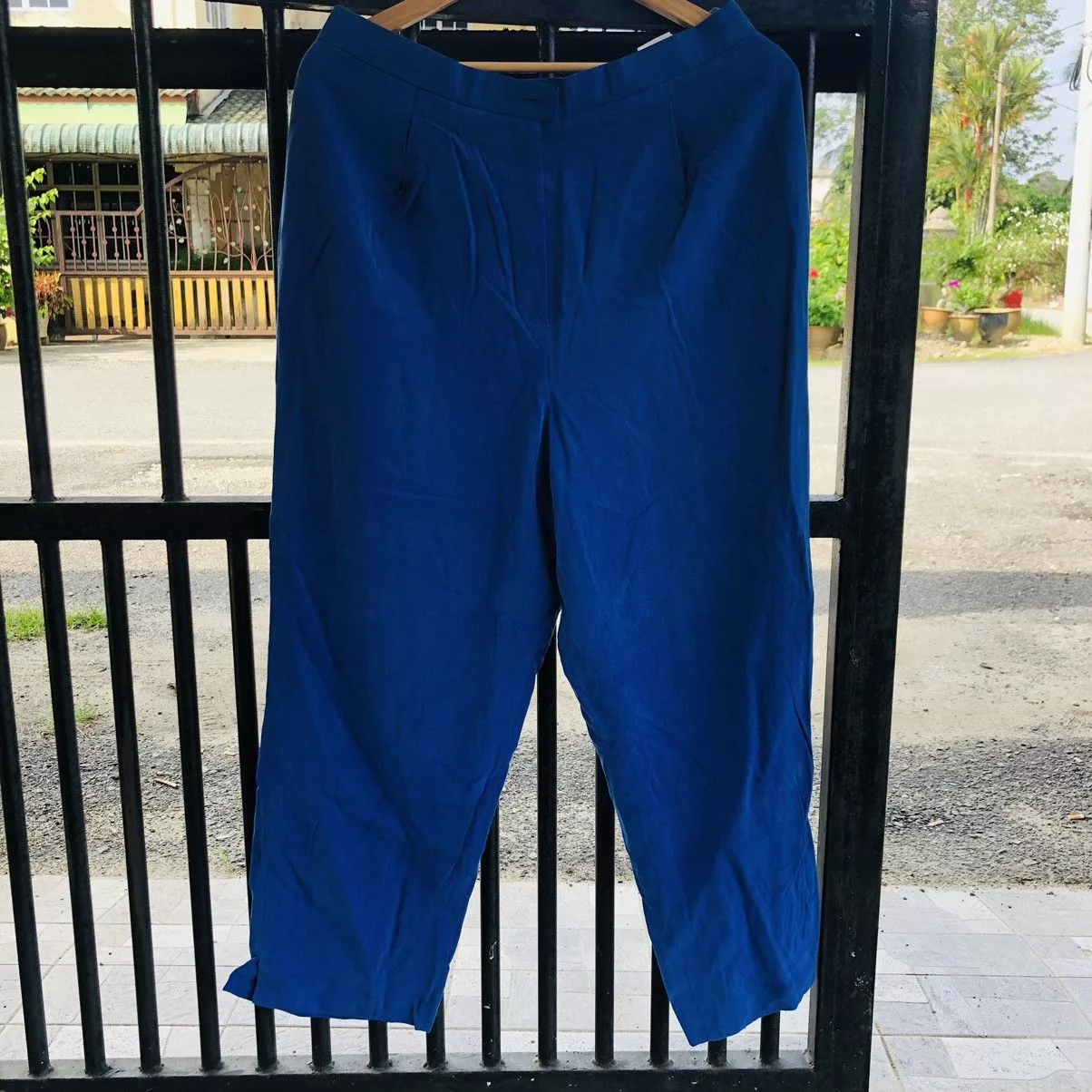 Givenchy Pants Givenchy × Vintage VINTAGE GLAMOUR GIVENCHY BLUE SIZE ON TAG 46
