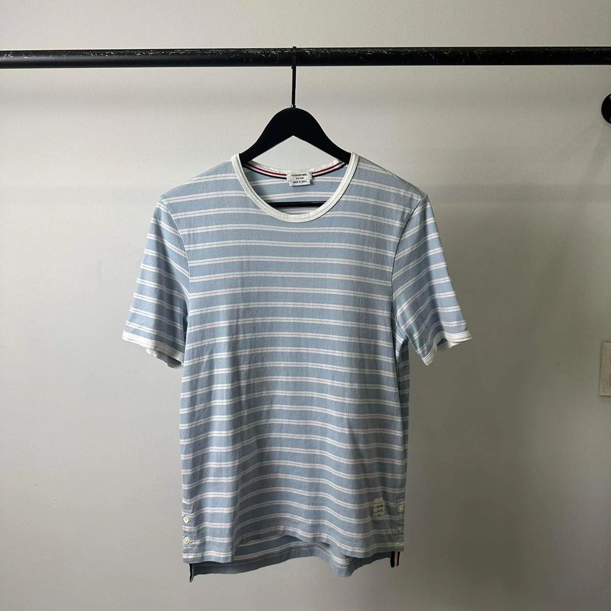 Thom Browne Short Sleeve T Shirts THOM BROWNE BASIC T SHIRT Multi Luxury