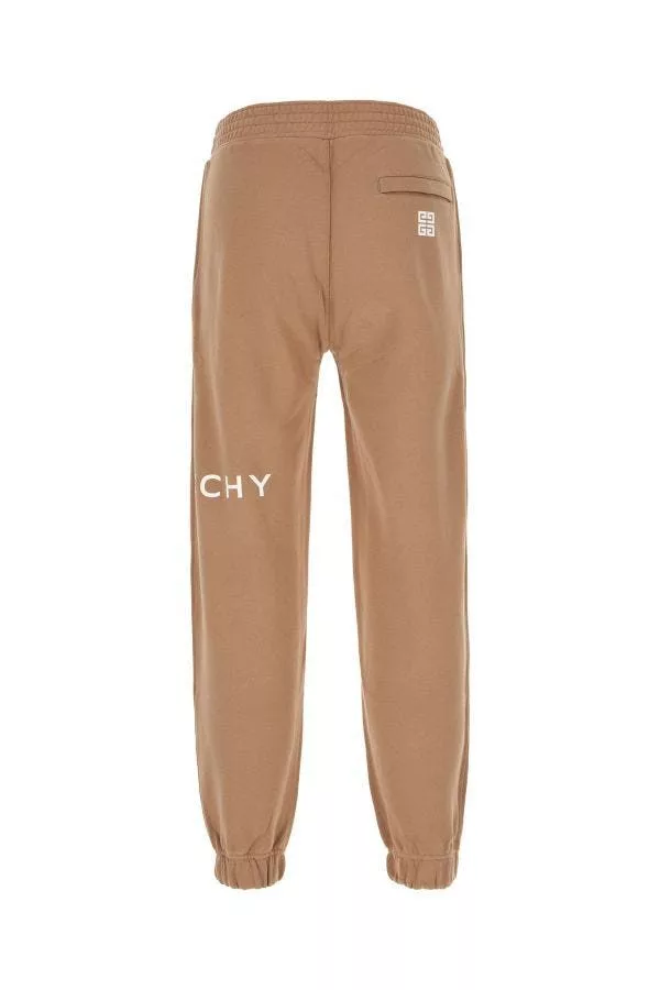 Givenchy Joggers Givenchy os11x0724 Biscuit Cotton Joggers in Beige