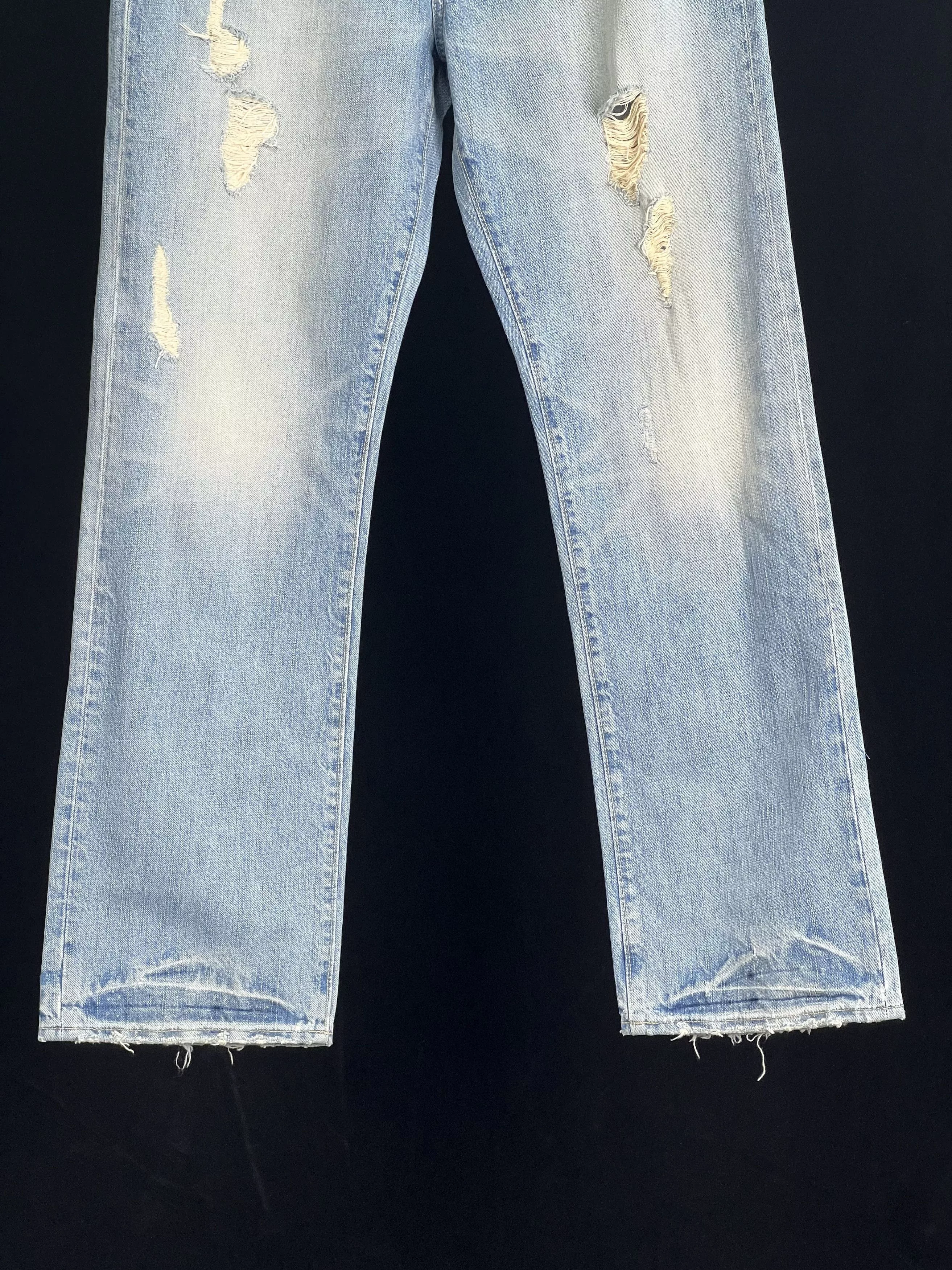 American Eagle Outfitters Denim American Eagle Outfitters Light Wash Bootcut Jeans Jambe Semi-evasee Denim Blue