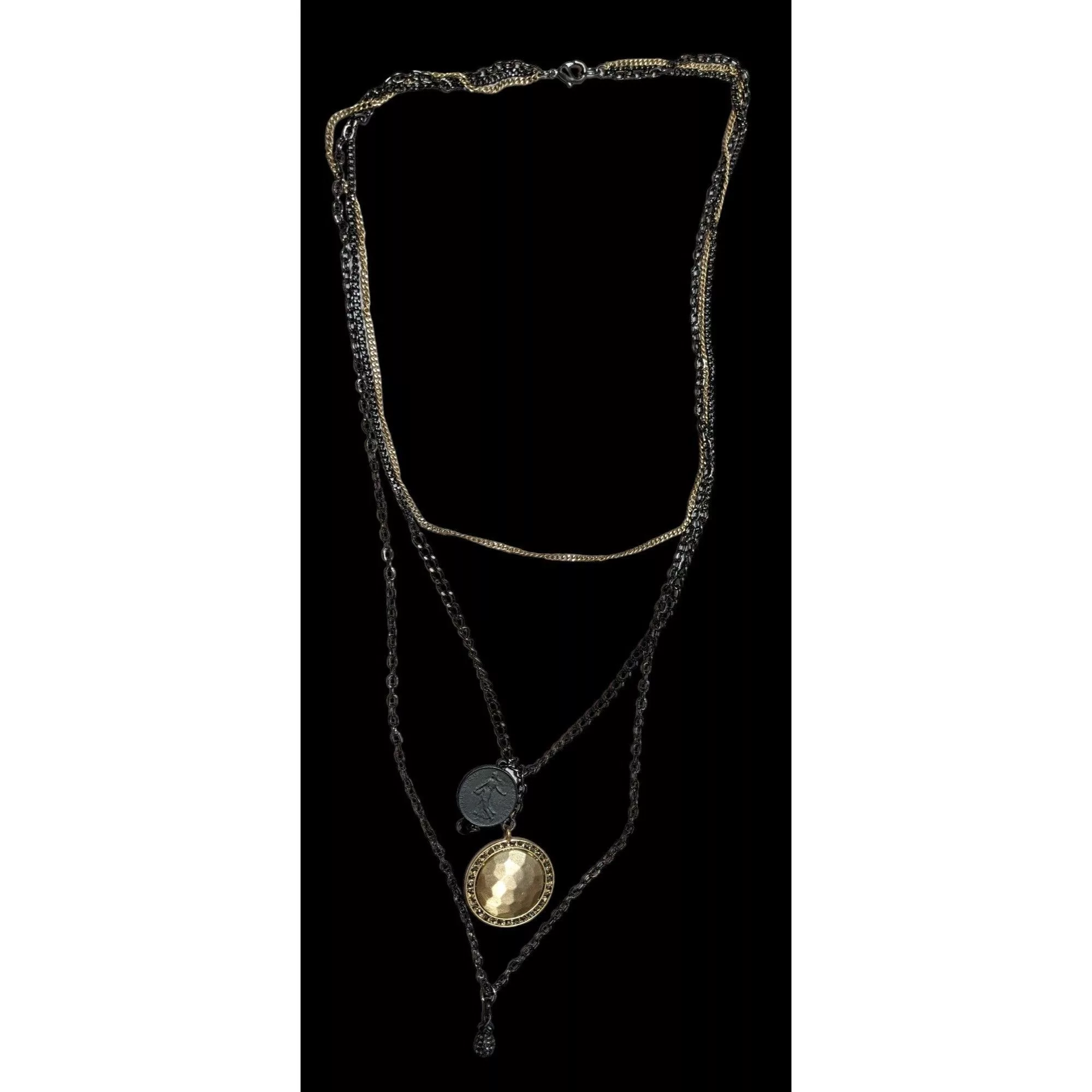 Other Necklaces Other Multilayer Medallion Necklace
