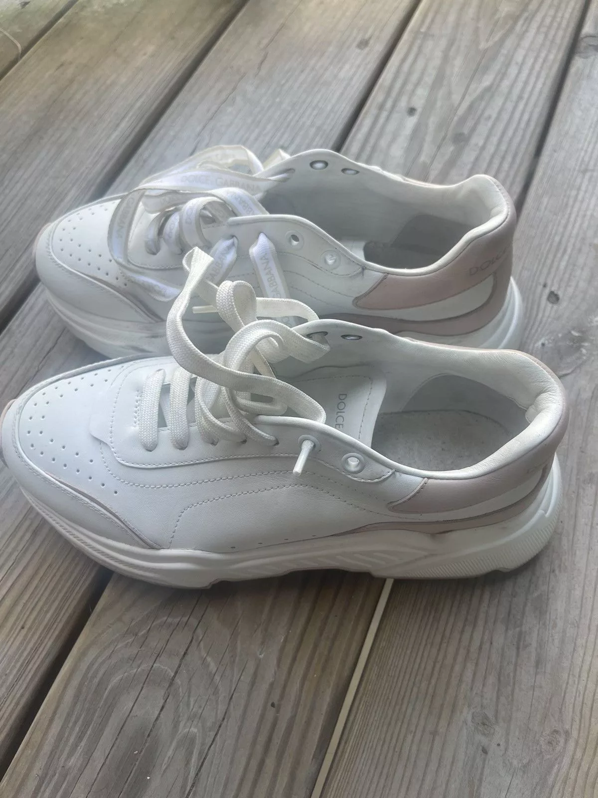 Dolce & Gabbana Low Top Sneakers Dolce & Gabbana DayMaster Shoe White